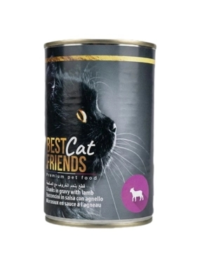 Best Friend Cat Wet Food Lamb with Sauce 415g