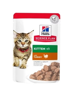 Hills Wet Food for Chick Turkey in Gravy 85g