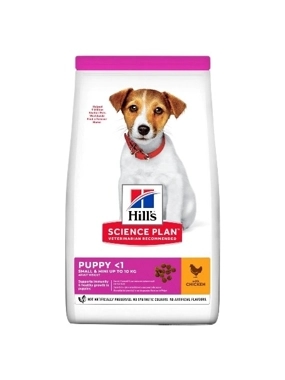 Hill's Small Puppy Chicken Dry Food for Dogs 3kg
