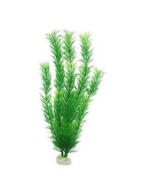 Yommy Green aquatic plant for aquarium decoration.