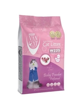 Fan Cat highly absorbent cat litter with baby powder scent, 5kg