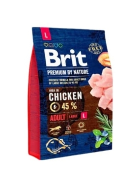 Brit dry food for large breed dogs with chicken 3kg