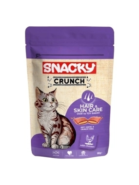 Snacky Cat Treats Hair & Skin Care with Chicken 60g