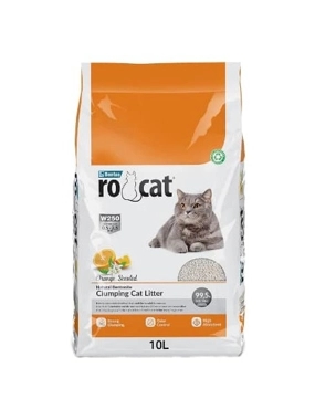 Ro-cat High Clumping Cat Litter Orange Scent 10L