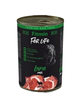 Fitmin Wet Food for Adult Dogs Lamb Pate 400g