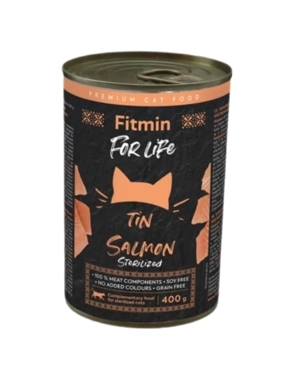 fitmin For Life Sterilized Food for Cats with Salmon 400g