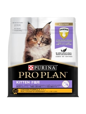 Purina dry food for kittens with chicken 400g