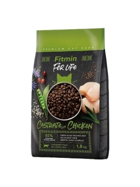 Fitmin dry food for adult cats with chicken and grains 1.8 kg