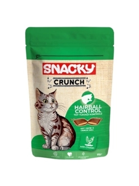 Snacky Hairball Control Chicken Cat Treats 60g