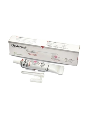 Vetoquinol Oridermyl Ointment for Pets to Treat Infections and Ear Mites 10g