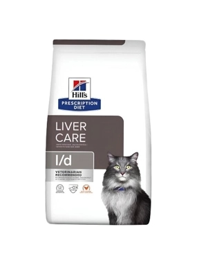Hills l/d Liver Care Adult Cat Dry Food with Chicken 1.5kg