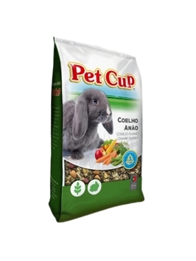 pet cup Complete Food Pellets for Dwarf Rabbits (3kg)