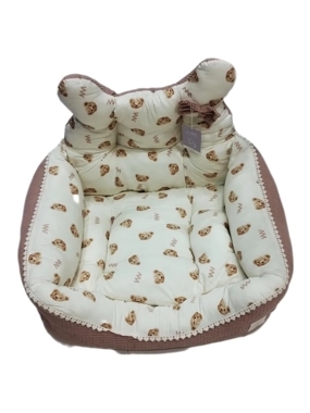 Bed and seat for dogs and cats, available in several colors, small size