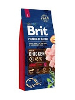 Brit Adult Large Breed Dry Dog Food with Chicken 15kg
