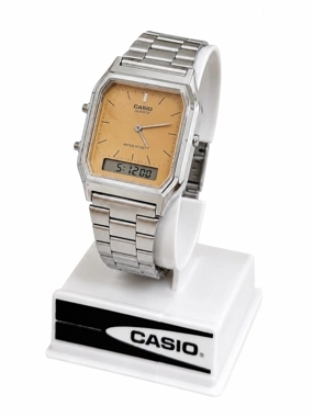 Casio Vintage Unisex Light Copper Dial Analog-Digital Watch – AQ-230A-4AMQYDF