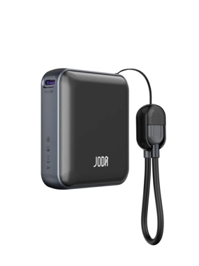 Joda 10,000mAh 22.5W Power Bank with Built-in Type-C Cable