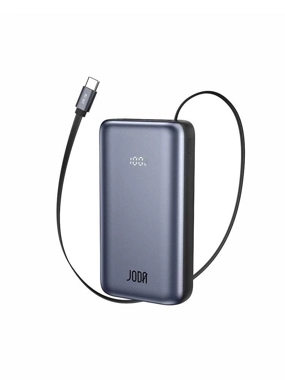 JODA TUCK 10 Power Bank – 10,000mAh, 35W PD (Black)