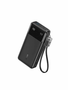 Anker PowerCore 20000mAh 30W Portable Battery with Type-C Cable - Black