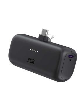 JODA PICO 5 PD 5000mAh Battery with Built-in Type-C Charger and Type-C Port - Black