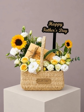 Bright Giving Basket