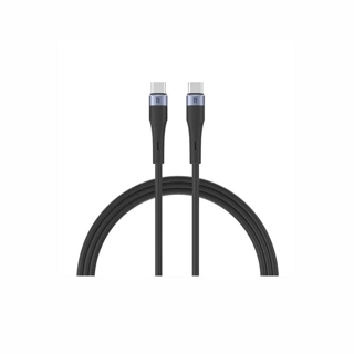 RAVPower 60W Silicone Type C to TypeC Cable 1.2m Black