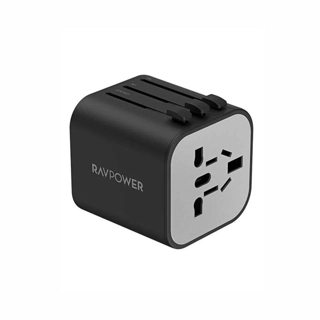 RAVPower Multi Outlet Travel Plug 1840W Black