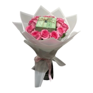 Bouquet Flower with chocolate Mom YAFM 102