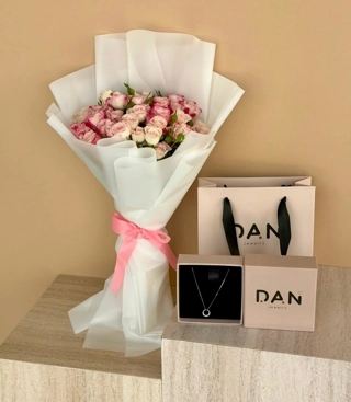 Silver Dan Chain with Special Bouquet