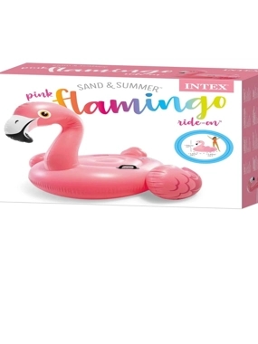 383759 INTEX - FLAMINGO RIDE-ON AGES 3+