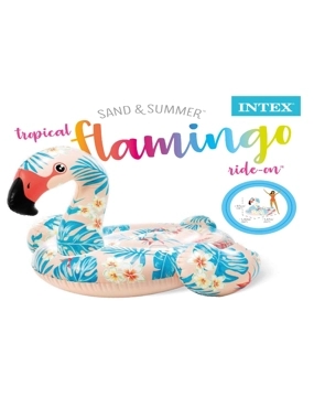 521927 INTEX - TROPICAL FLAMINGO RIDE-ON AGE 3+