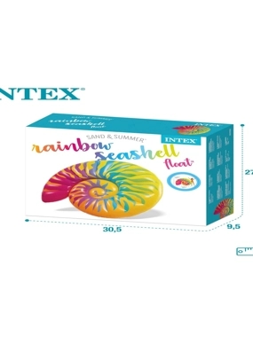 543906 INTEX-RAINBOW SEASHELL FLOAT