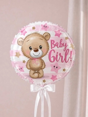 Baby girl balloon
