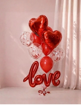 Love Balloons Set