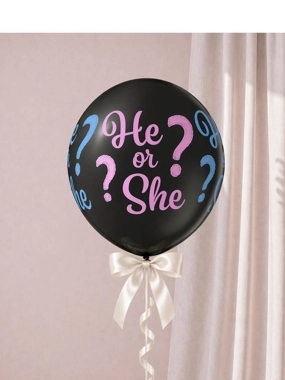 gender reveal balloon