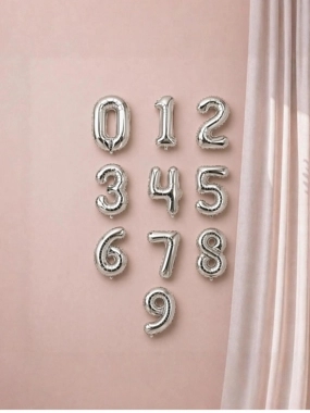 big number balloon