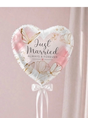 happy wedding balloon