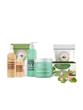 Royal Indian course for hair care and hiding gray hair for 3 months