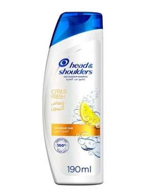 Head & Shoulders Citrus Fresh Anti-Dandruff Shampoo - 190 ml