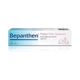 Bepanthen 5% Dexpanthenol Ointment, Diaper Rash & Baby Skin Healing - 30g