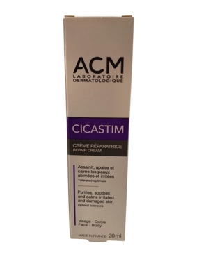 ACM Cicastim Repair Cream, Soothing, Skin Healing & Barrier Repair - 20ml