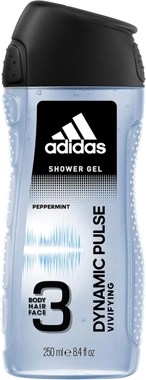 Adidas Dynamic Pulse 3-in-1 Shower Gel Body Face and Hair 250ml