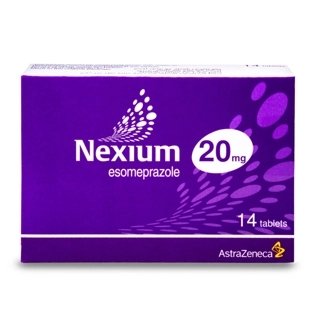 Nexium 20mg Esomeprazole Capsules, Gastrointestinal Acid Reflux - 14 Capsules