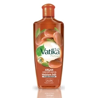Vatika Naturals Argan Enriched Hair Oil, Moisture Soft 300 ml