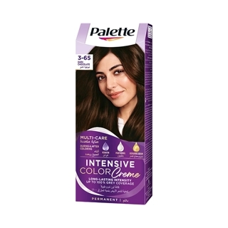 Palette Intensive Color Creme 3-65 Chocolate , Permanent Hair Dye, Long-Lasting, 100% Grey Coverage