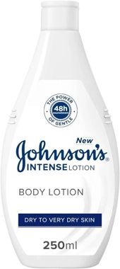 Johnson's Intense Lotion Body Lotion For Dry to Very Dry Skin 250mL