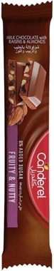 Canderel Fruity and Nutty Chocolate Bar 27g