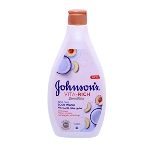 Johnson's Vita-Rich Smoothies Body Wash , Yogurt, Peach and Coconut ,400ml