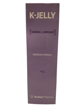 Avalon K-Jelly Water-Soluble Lubricating Gel, Non-Greasy Clear Formula - 115g