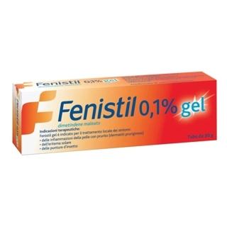Fenistil 0.1% Dimetindene Maleate Topical Gel, Itching & Allergy Relief - 30g