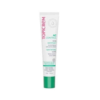Topicrem, AC Mattifying Care Cream For Shine Control And Pore Refiner 40 Ml